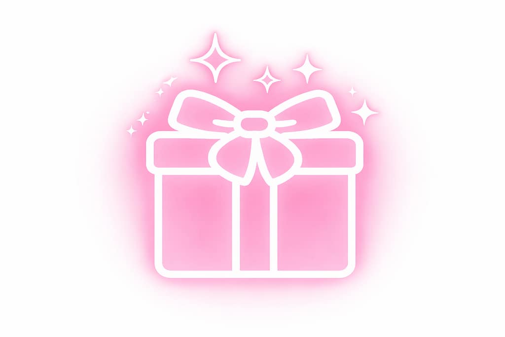 Scrunchie Lumi Studio – zapakowane na prezent